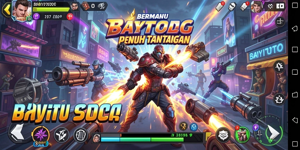 Tampilan gameplay seru dari BAYITOTO yang penuh warna.