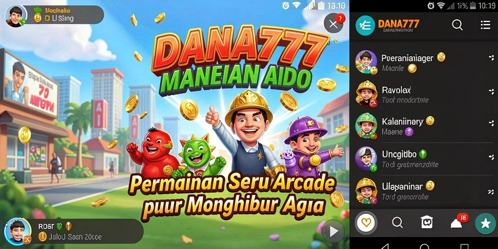 Tampilan gameplay menarik dan mendebarkan di DANA777.