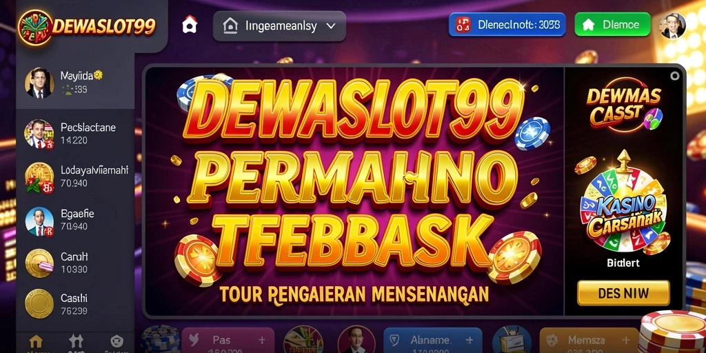 Tampilan menarik dari gameplay DEWASLOT99 yang menyenangkan.