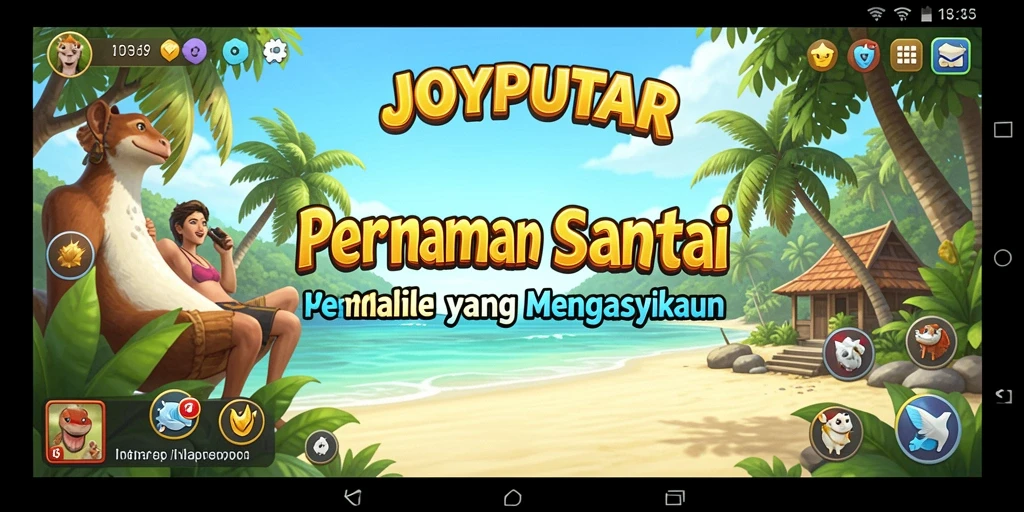 Gameplay menarik JOYPUTAR dengan tantangan seru.