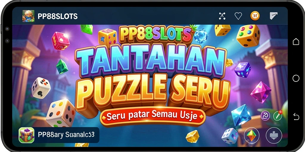 Tangkapan layar gameplay PP88SLOTS dengan puzzle yang menantang.