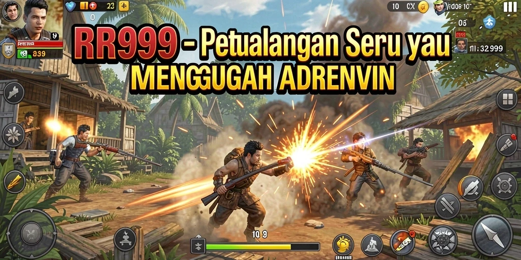 Tampilan gameplay RR999 yang menegangkan dan penuh aksi.