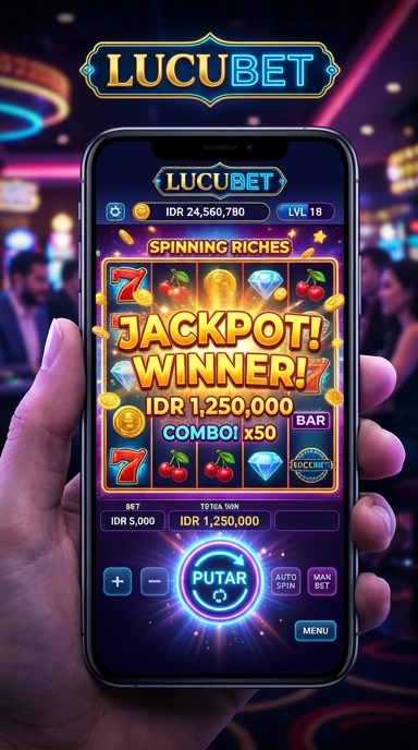 Screenshot proses pengunduhan aplikasi di platform lucubet yang mudah diikuti.
